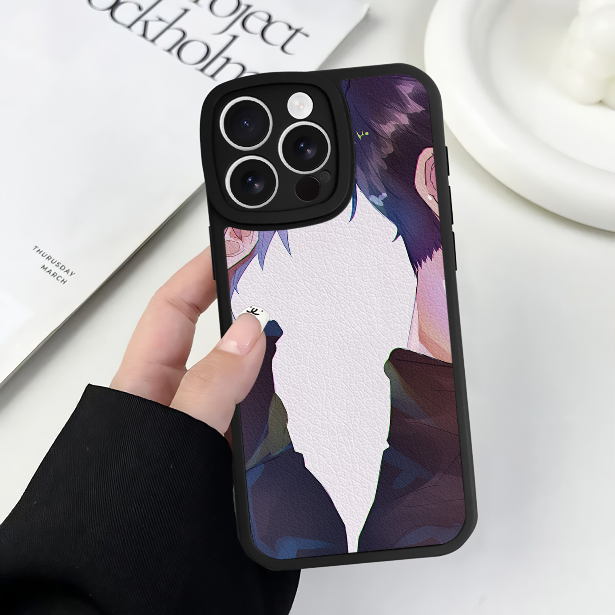 （画像用） SPY×FAMILY间谍家家酒 【iPhone 16シリーズ対応】シリコンスマホケース（レザー調） 材質：シリコン